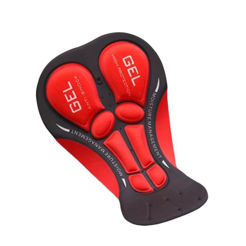 Men Women Cycling Bib Shorts With Gel Pad Breathable Spandex Bike Pants Riding Gear