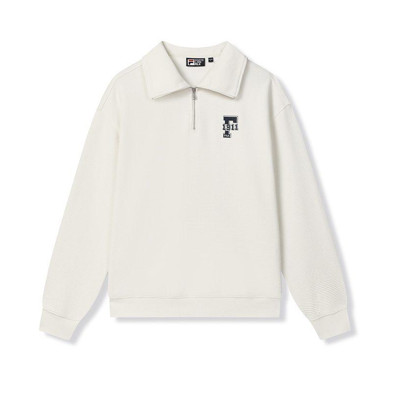 Fila ORIGINALE Sweatshirt Unisex Steam White F11U439205FIV