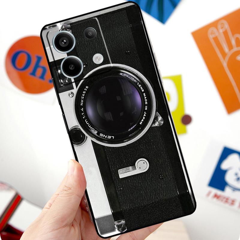 Retro Classic Vintage Camera Funda For Xiaomi Redmi Note 11 10 12 13 14 15 Pro Plus Case For Redmi 15 10C 13C 12C 14C 15C