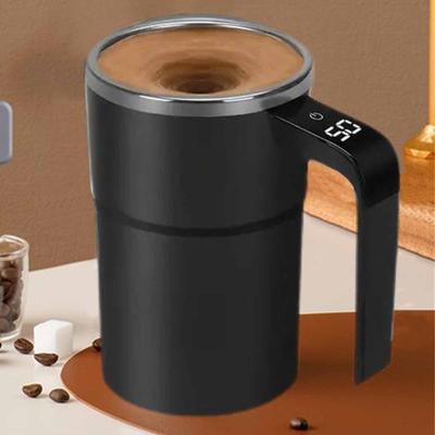 Fully Automatic Magnetic Coffee Cup , Electric Portable Self-Stirring Stainless Steel Mug for Home , & Travel