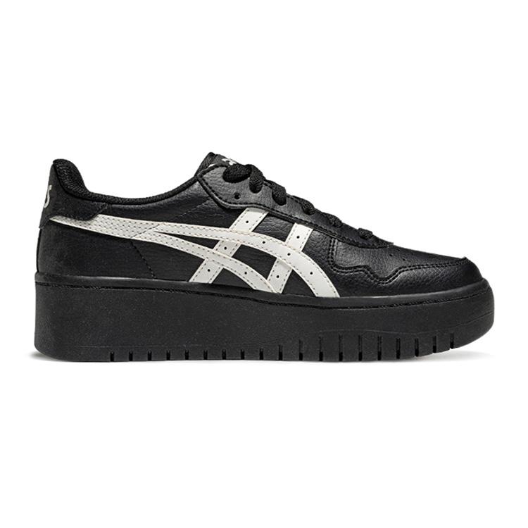 Asics Japan S Pf Fashion Low-Top Skate Shoes Unisex Skate Shoes Black White 1202A532-001