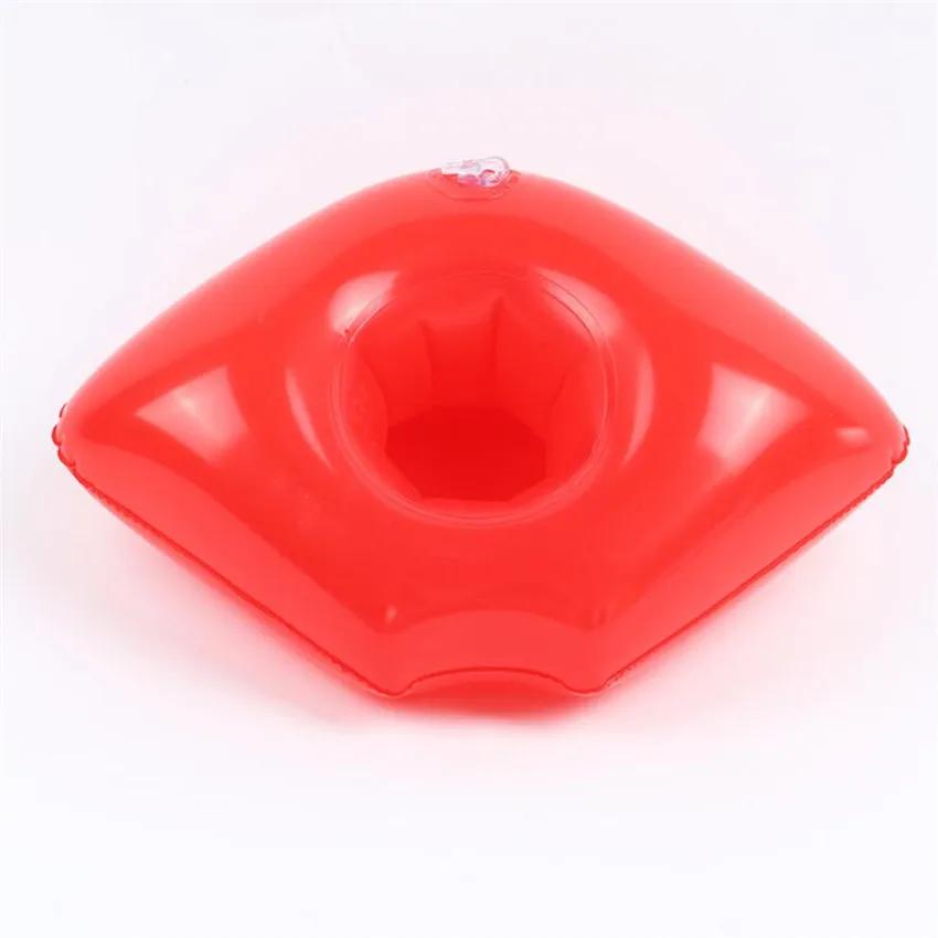 Mini Water Coasters Floating Inflatable Cup Holder Swimming Pool Drink Float Toy Inflatable Circle Pool Coasters Swan Flamingo
