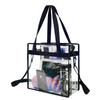 Transparent Handbag Large Capacity Shoulder Bag Crossbody Bag Fashion Portable Waterproof Travel Shopping Bag Storage Bag PVC Makeup Bag