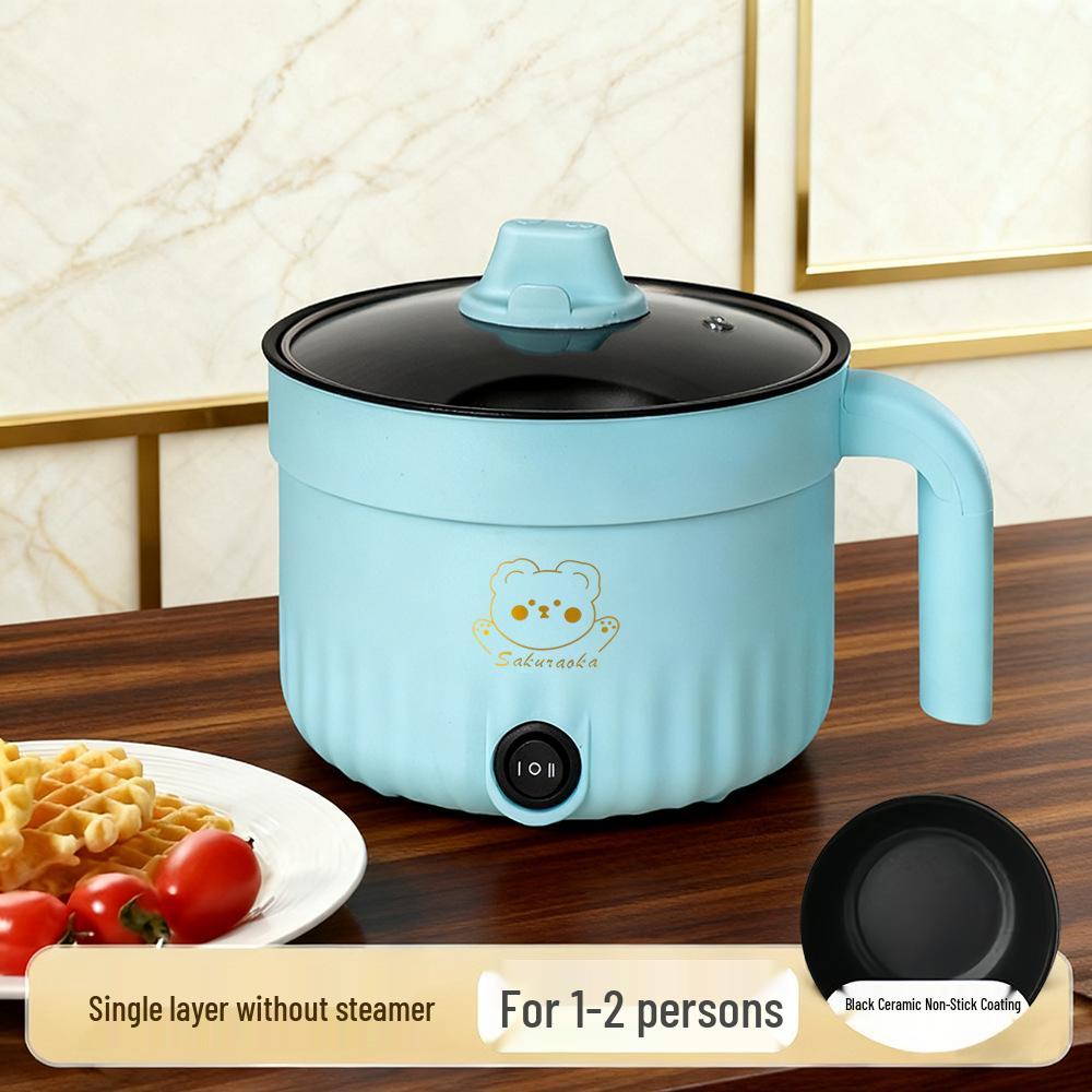 

Компактная многофункциональная электрическая кастрюля для общежитий и одноместных комнат – мини-фритюрница и плита Convenient Mechanical Version