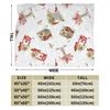Warm Soft Blanket Picnic Christmas Gift (3) Throw Blanket Flannel Bedspread For Couch Chair Novelty Sofa Bed Cover