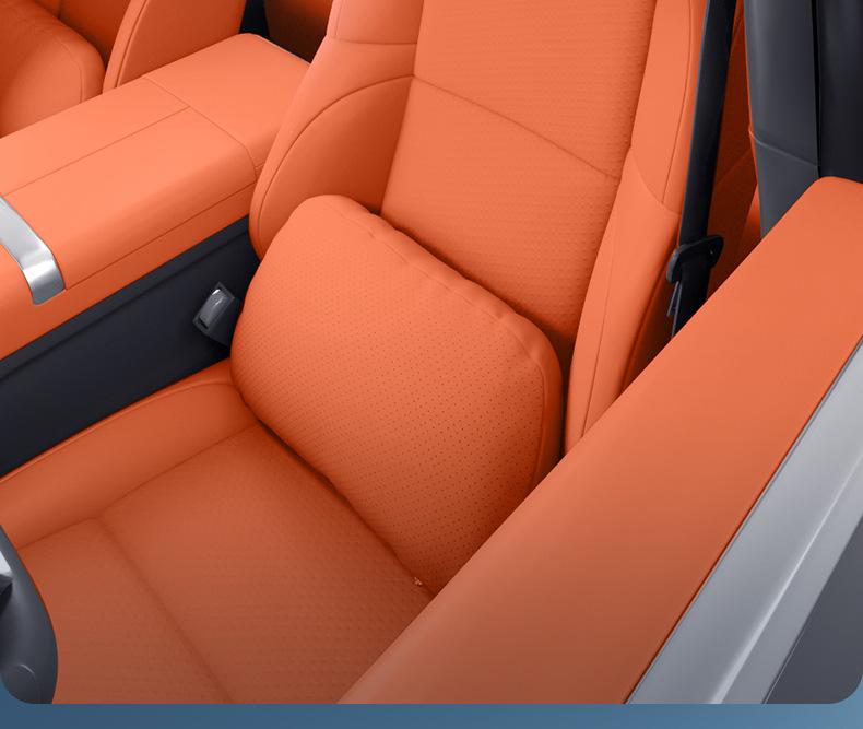 Comprehensive Car Interior Set: Headrest Neck Pillow & Lumbar Support for Hongqi S9T