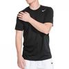 Nike Dry Tee Dfc Crew Solid Casual Sports Short Sleeve T-Shirt Men Tops Black AR6029-010