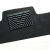 1x Black PVC Car Foot Mat Repair Pad Floor Carpet Patch Cover 25x15cm Universal