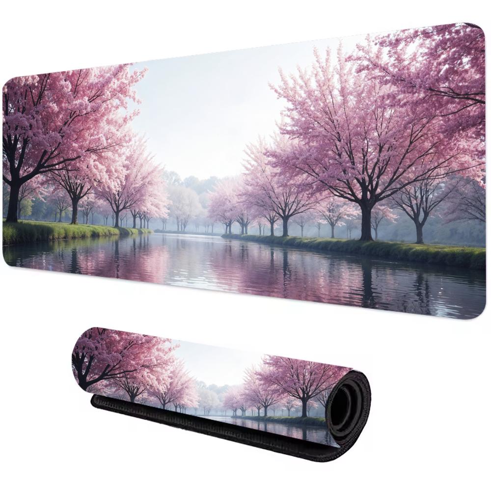 Dreamy scenery Mouse Pad Large Computer Office Game Table Mats XXL Rubber Antislip Gaming Keyboard Mousepads Long XL Desk Pads