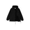 Carhartt WIP FW23 Tour Series Coach Jacket Solid Color Letter Drawstring Hooded Coach Jacket Men Jacket Black I032247-0D2-XX