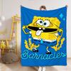 Throw Blankets for Beds Kawaii S-Spongebob All year Blanket Bedspread on the Bed Bedspreads and Coverlets Camping Anime Sofa Nap