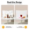 3PCS Double-Sided PVC Photo Backdrop Board 60x60cm Marble White Background for Product Photography Flat Lay Food Jewelry Shoot