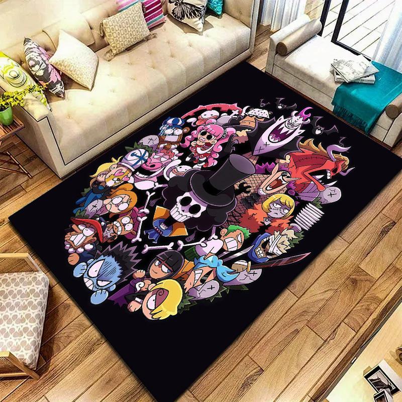 One Piece Anime Carpet Rug For Living Room Bedroom Home Sofa Decoration,kids Play Nonslip Floor Mat