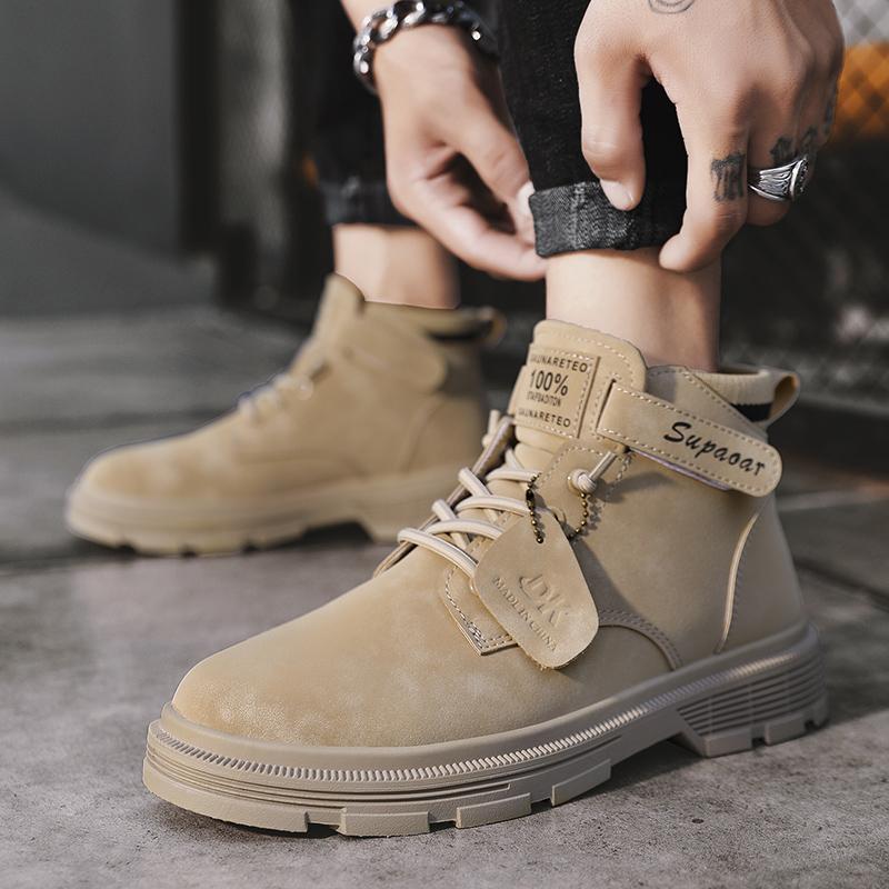 Botas Casual para Hombres Moda Zapatos Casuales Altos comprar a buen precio  — entrega gratuita, reseñas reales con fotos — Joom
