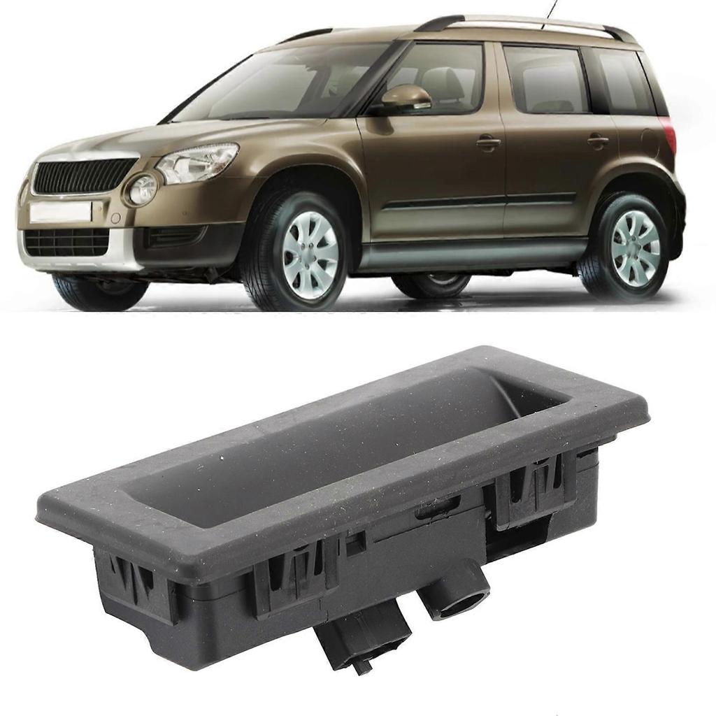 Trunk Lid Open Handle Tailgate Door Pull 3U0?827?566 Fit for Fabia/Roomster/Superb/Yeti