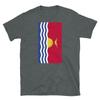Kiribati Oceania Tarawa Distressed Flag Short-Sleeve Unisex T-Shirt