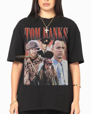 Tom Hanks Graphic T-Shirt, Vintage Style Unisex Streetwear