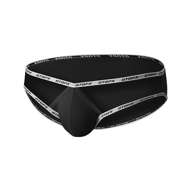 GTOPX Men's Low-Rise Cutout Sexy Briefs with U-Pouch and Thin Waistband