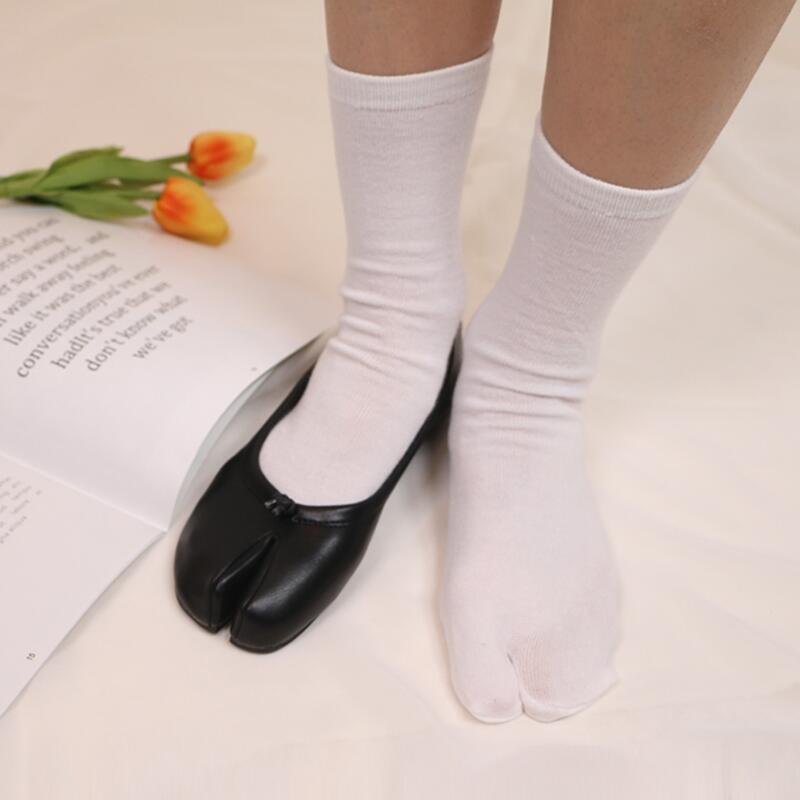 

Tabi socks, socks, medium-length, 2 types, pig s feet socks, tabi shoe socks white