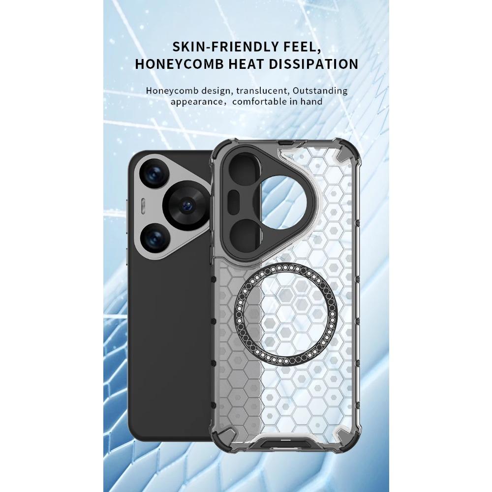 Luxury Transparent Magsafe Magnetic Wireless Charging Case for Xiaomi Mi 13T Poco F5 F6 X6 Note 13 K60 K60E K70 K70E Pro Shockproof Protection Cover