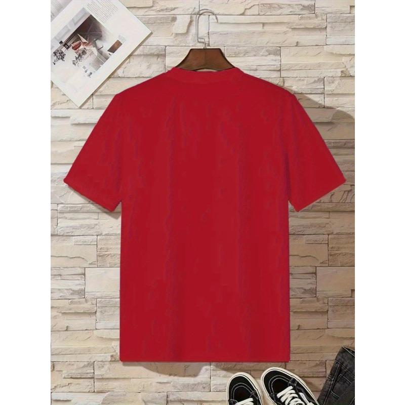 Kids Cute Ant Print Crewneck Short Sleeve Tee