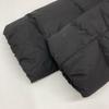 MONCLER [Good condition/domestic regular] HIRONDELLE down jacket with fur collar coat O blackUsed