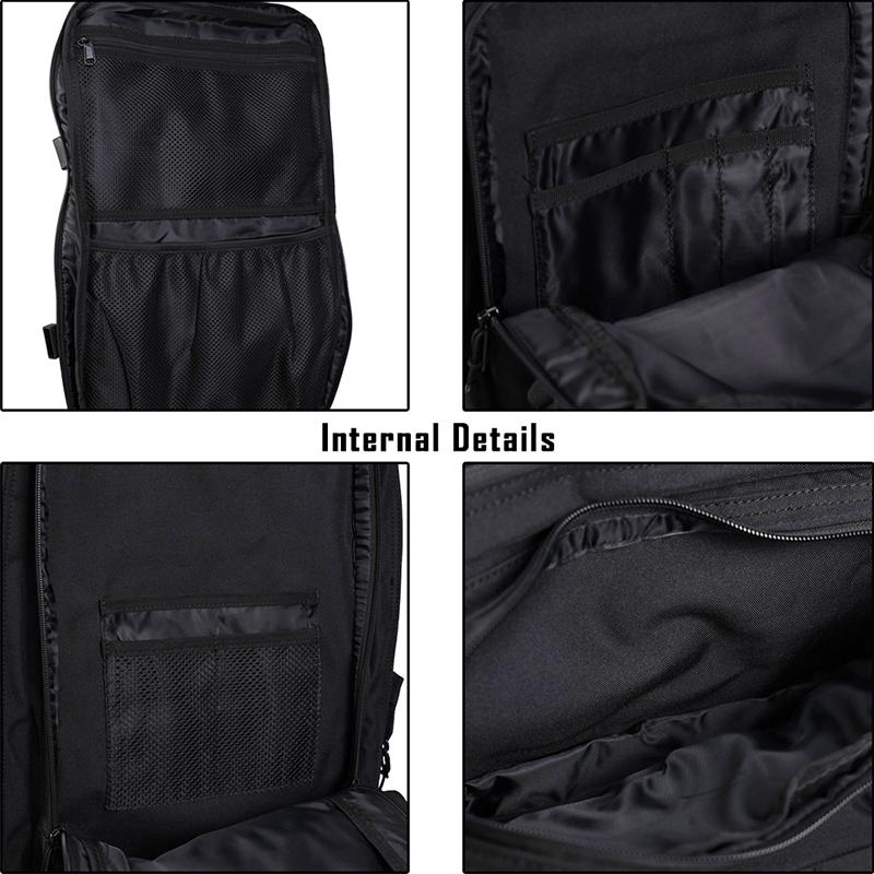 25L 35L 45L Taktischer Rucksack Herren Damen Outdoor Sport Reisen Fitnessstudio Wanderrucksack Molle Militär Camping Jagd Überleben Rucksack