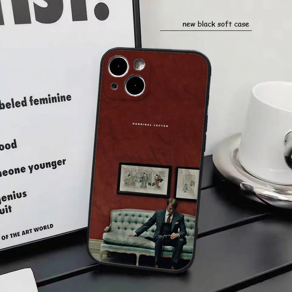 H-Hannibal TV Series Phone Case Silicone Soft For IPhone 17 Air 16 15 14 13 12 11 Plus Pro Max Plus