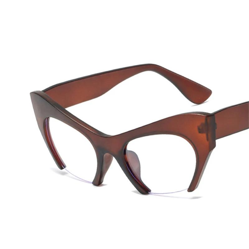 Vintage Cat Eye Clear Glasses Frame Women Computer Glasses Fashion Anti Blue Light Glasses Eyeglasses Frames