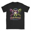Unisex Party Animals Baseball Affe T-Shirts 100% Baumwolle Oberteile Sommer Klassisches Kurzarm-T-Shirt Rundhalsausschnitt Freizeit Lässiges T-Shirt