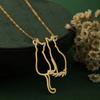 Kinitial Dainty Lotus Flower Books Necklace Women Stainless Steel Phoenix Comedy and Tragedy Mask Choker Necklace Gifts Jewelry