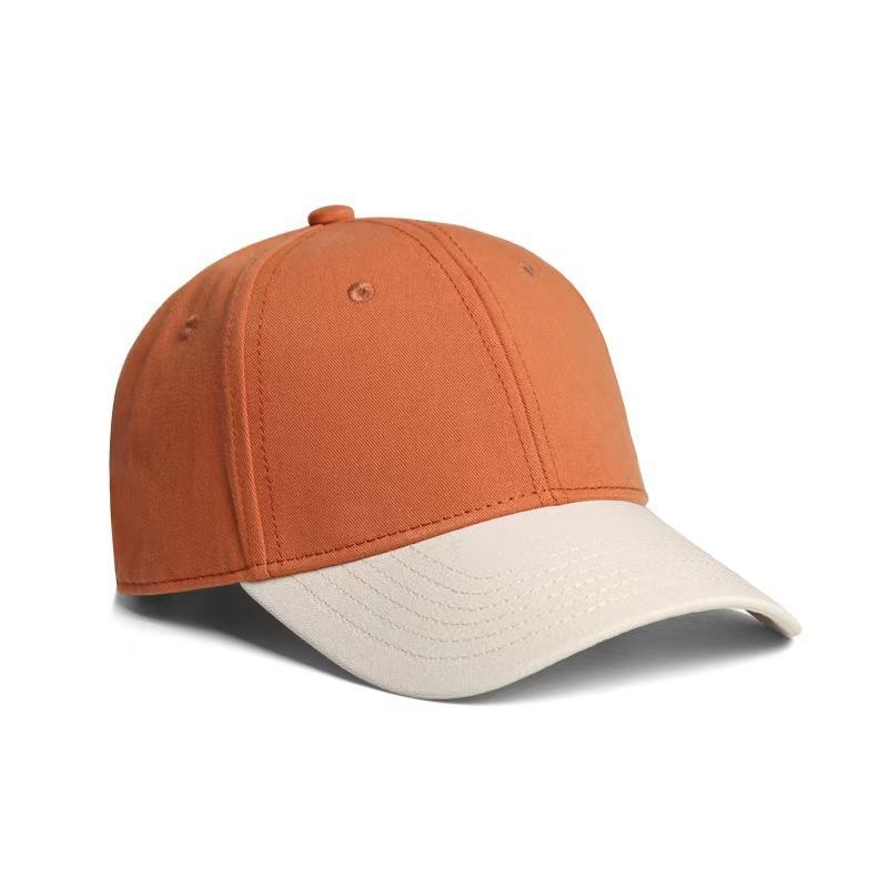 Spring And Summer Soft-Top Baseball Cap, Female Dopamine Fashion Contrasting Color Cap, American Retro Outdoor Light Board Casual Hat