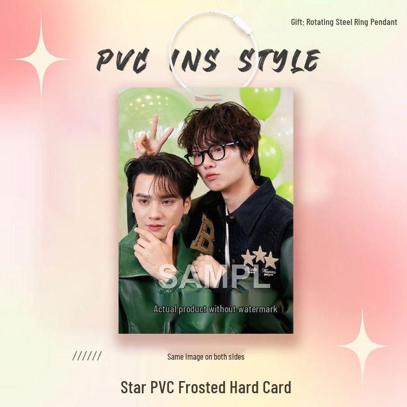 Thai Star Kengnampimg CP Support PVC Card Star Competition Ita Bag Pendant Ornament