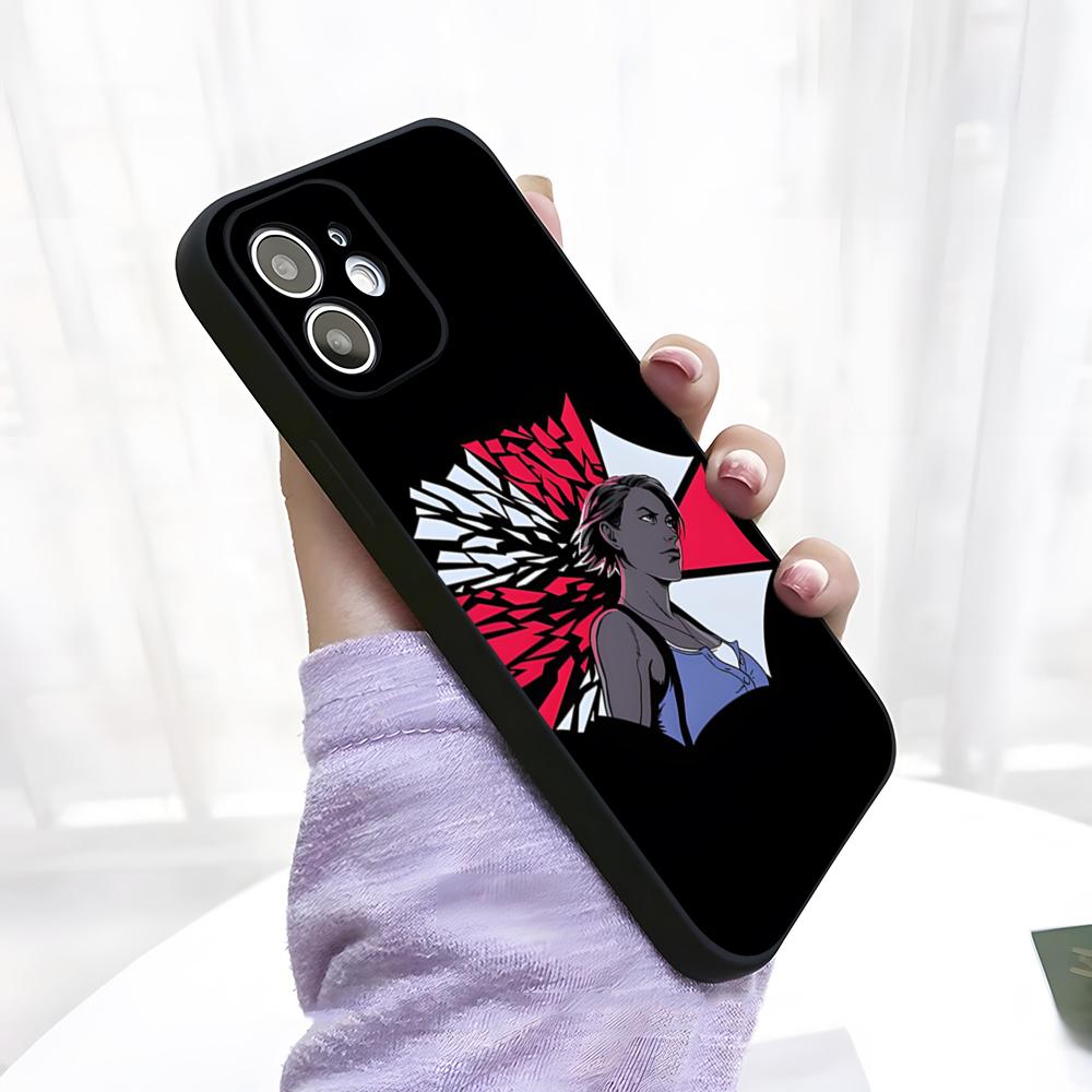 Resident Evil Game Phone Case For IPhone 17 Pro Max 15 Pro 16 14 Plus 12 13 Mini 11 Pro Shockproof Soft Cover