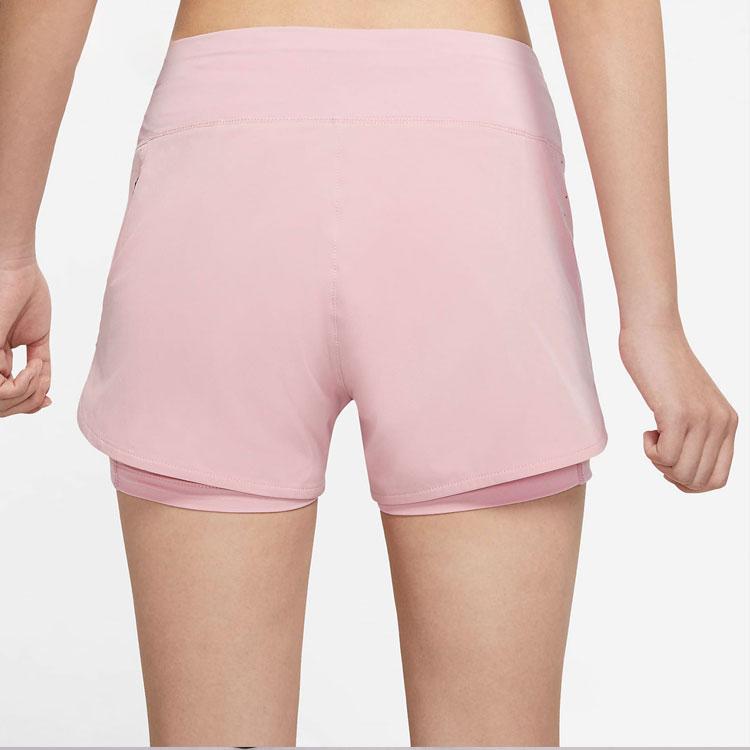Nike Logo Potisk Prodyšné Sportovní Šortky Dámské šortky Růžové CZ9571-630
