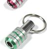 Aluminum Alloy 6pcs Color Keychain Extension Rod for Drill Storage