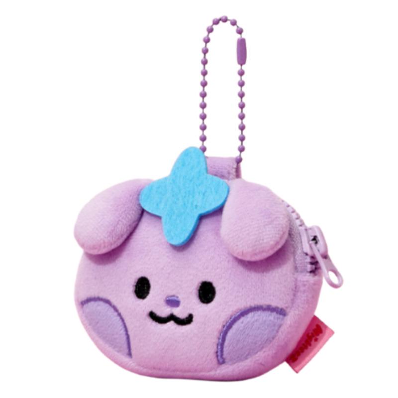 Mighteez Mini Face Pouch – Cute Character Zip Bag