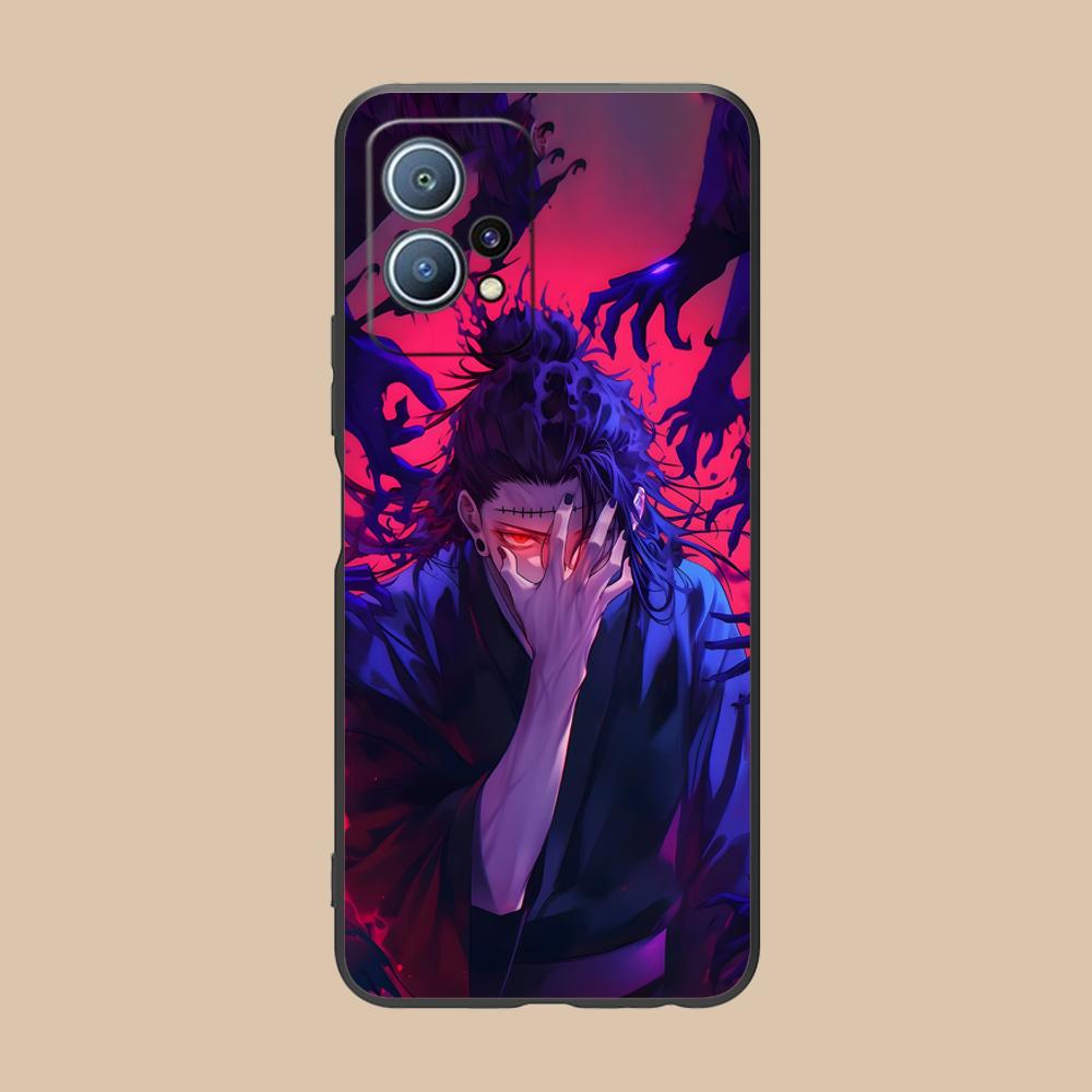 Jujutsu Kaisen Geto Suguru Phone Case for Huawei P60 P50 P40 P30 P20 P10 P9 P8 Pro Lite Plus Colorful Printing Cover Smartphone