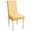 Chair Covers Waterproof for Dining Chair PU Slipcover Prevent Oil Stain, Stretch dustproof Protector Kitchen Chair cover