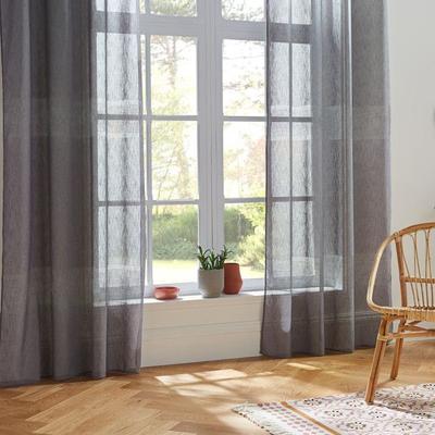 2er Set Sandstrahl-Voile "Sab" 140 x 240 cm Atmosphera
