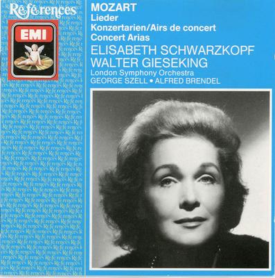 CD WOLFGANG AMADEUS MOZART, ELISABETH - Lieder, Konzertarien = Airs De Conc CDH7637022 EMI 1990 Europe Classical Used