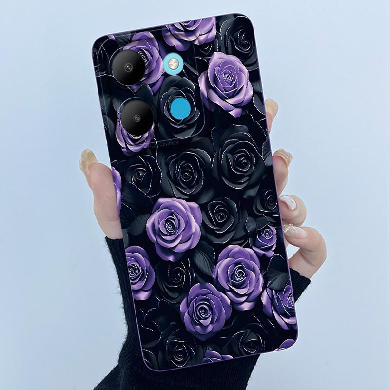 For Infinix Smart 7 Plus X6517 Phone Case Smart 7Plus Soft Silicone Coque Sweet Lovely Funny Cool Printing Protective Back Cover