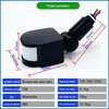 Radar Sensor Switch 220V Microwave Floodlight Controller with Smart Adjustable Delay
