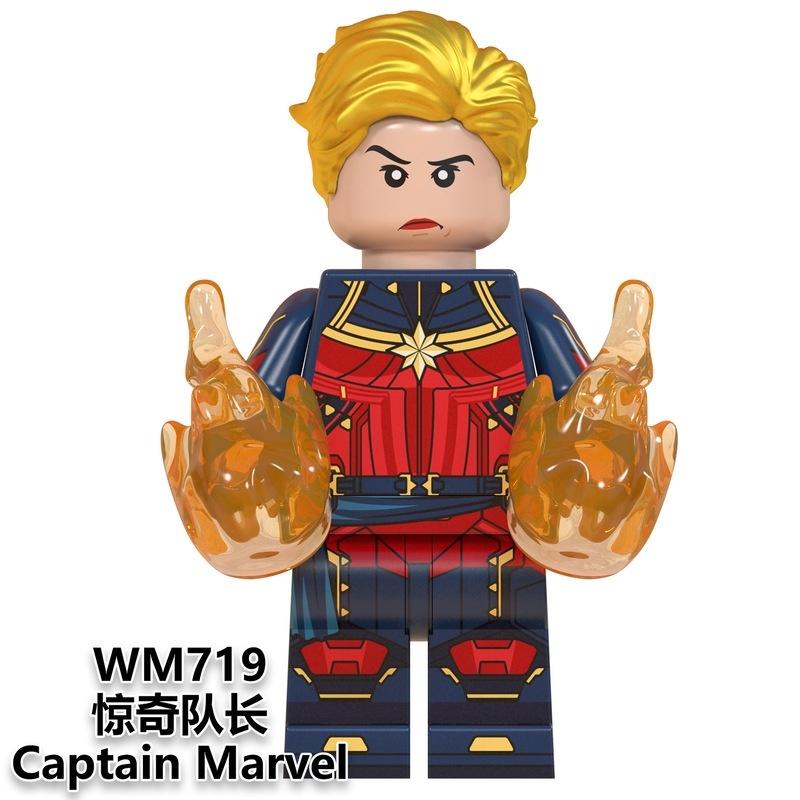 Marvel Avengers Superheld Thanos Thor Captain America Bausteine ​​Spielzeug Lego Minifiguren