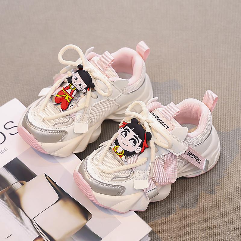 Hot Selling Baby Child Shoes Comfort Mesh for Boys/girls Children's Casual Non Slip Wear-resistant Lightweight Kids' Sneakers