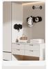 Massivholz Klaviertasten Garderobe - Wandhaken für Schlafzimmer, Flur oder Eingangsbereich