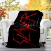 Slayer Blood Dripping Flannel Blanket Soft All-Season Throw, Design for Camping, Car Travel, Hiking Sofa, Bed, Office Perfect Gift for Parties