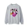 Disney Womens/Ladies Love Hearts Mickey & Minnie Mouse Sweatshirt