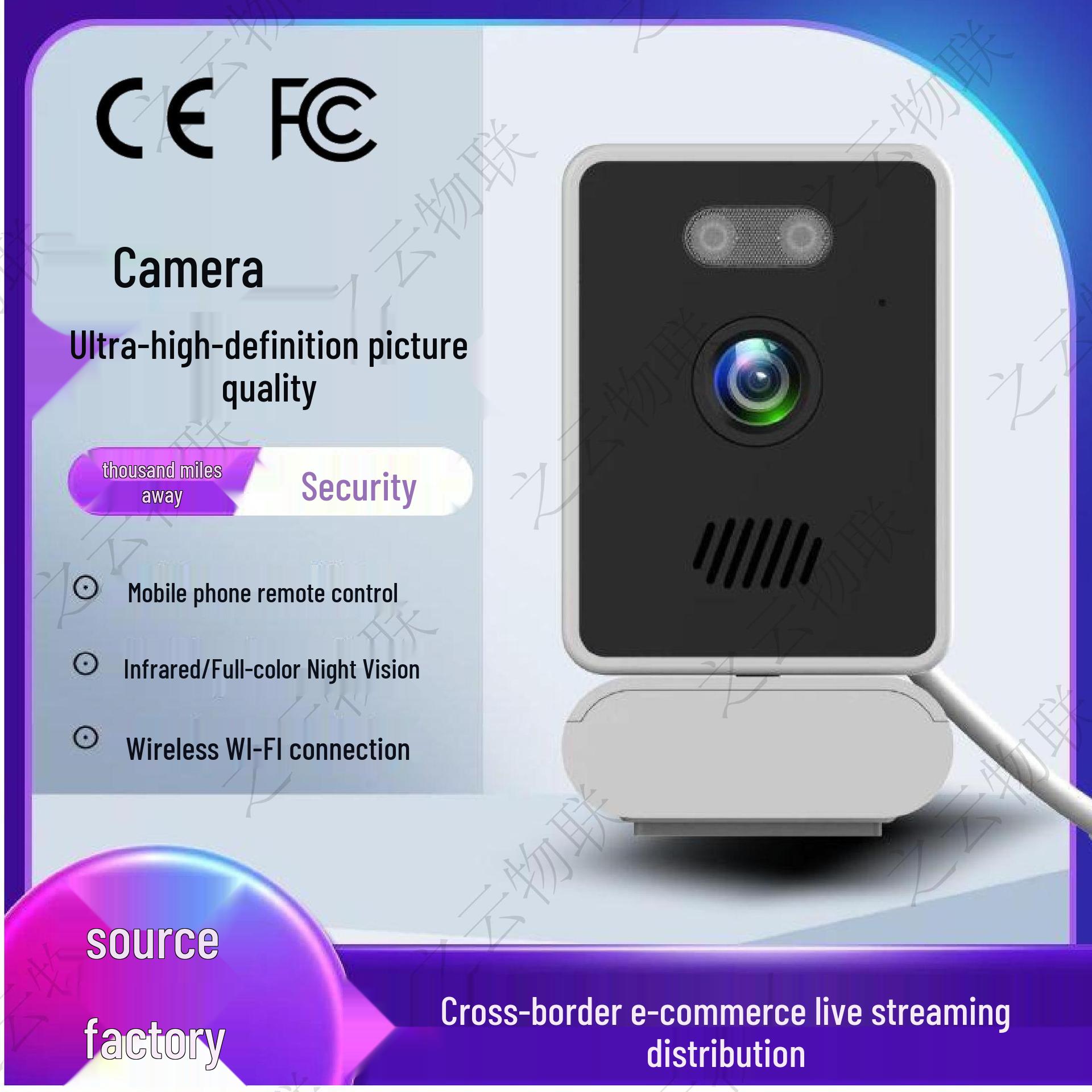 

WiFi Wireless Window Sticker Camera: Remote Mobile Smart Monitoring in HD 2MP Camera