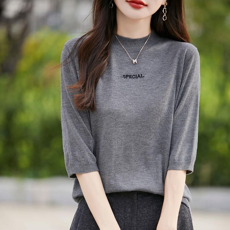 Women's Cashmere Vest Qinghe Cashmere 50% Wool 50% Silk Women's Autumn and Winter Cashmere Vest Soft and Warm